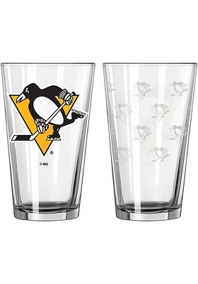 Philadelphia Flyers 16OZ Satin Etch Pint Glass