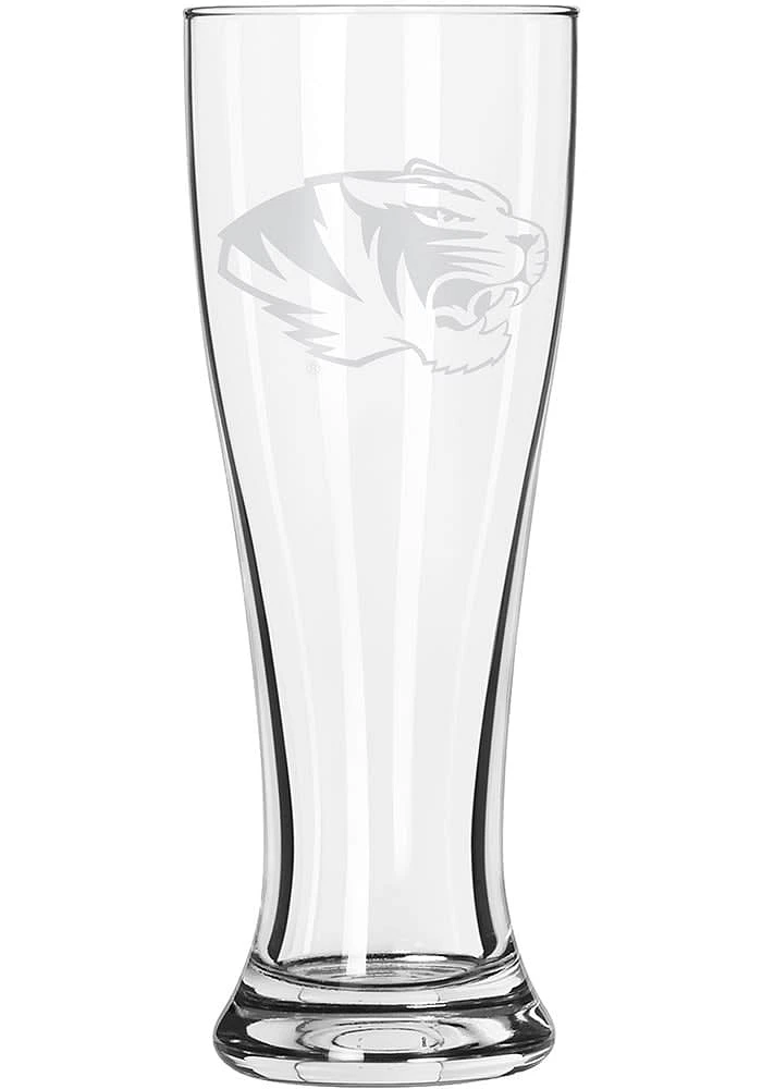 Missouri Tigers 16OZ Pilsner Glass - White