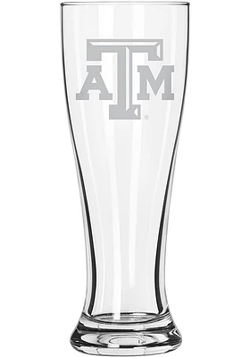 Texas A&M Aggies 16OZ Pilsner Glass - White
