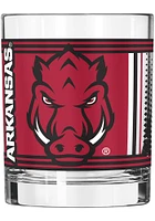 Arkansas Razorbacks 14OZ Hero Rock Glass - Red