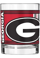 Georgia Bulldogs 14OZ Hero Rock Glass - Red