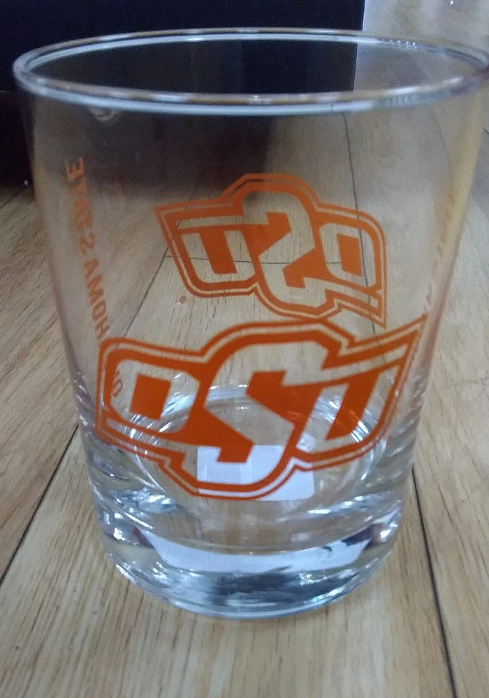 Oklahoma State Cowboys 14OZ Gameday Rock Glass -