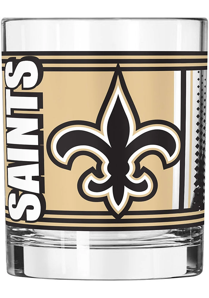 New Orleans Saints 14OZ Hero Rock Glass -
