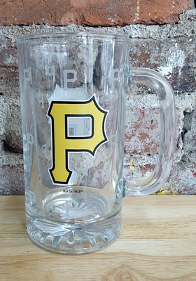 Pittsburgh Pirates 16OZ Satin Etch Tankard Stein - Black