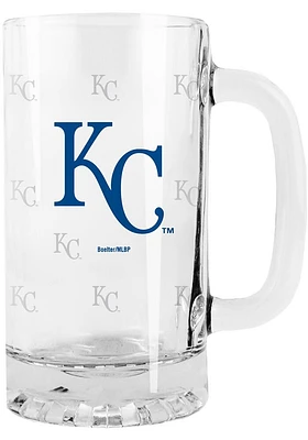 Kansas City Royals 16OZ Satin Etch Tankard Stein - Blue