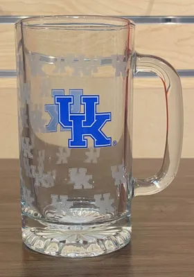 Kentucky Wildcats 16OZ Satin Etch Tankard Stein