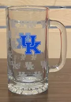 Kentucky Wildcats 16OZ Satin Etch Tankard Stein