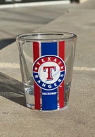 Texas Rangers 2OZ Stripe Shot Glass