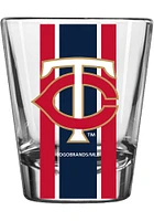 Minnesota Twins 2OZ Stripe Shot Glass