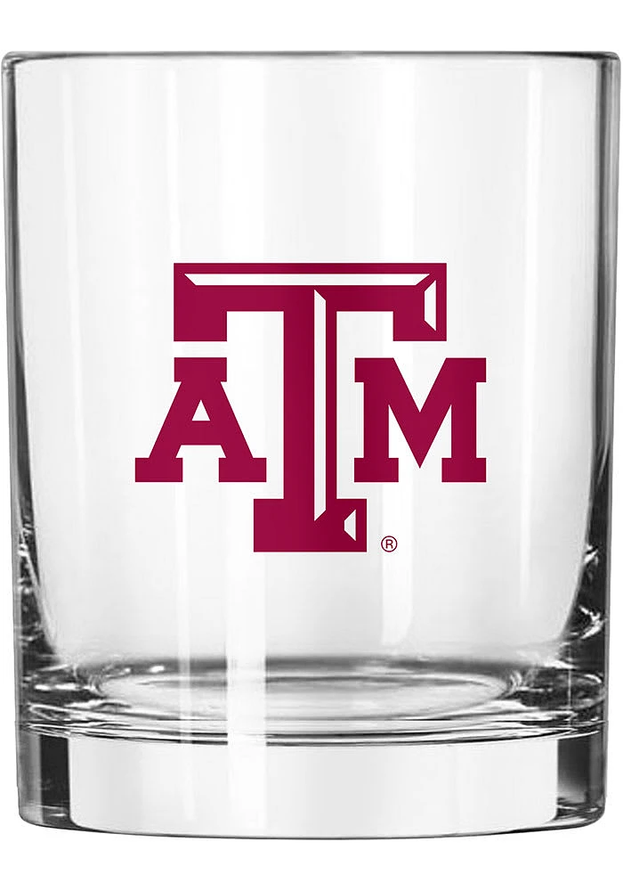 Texas A&M Aggies Gameday 14oz Rock Glass - Maroon
