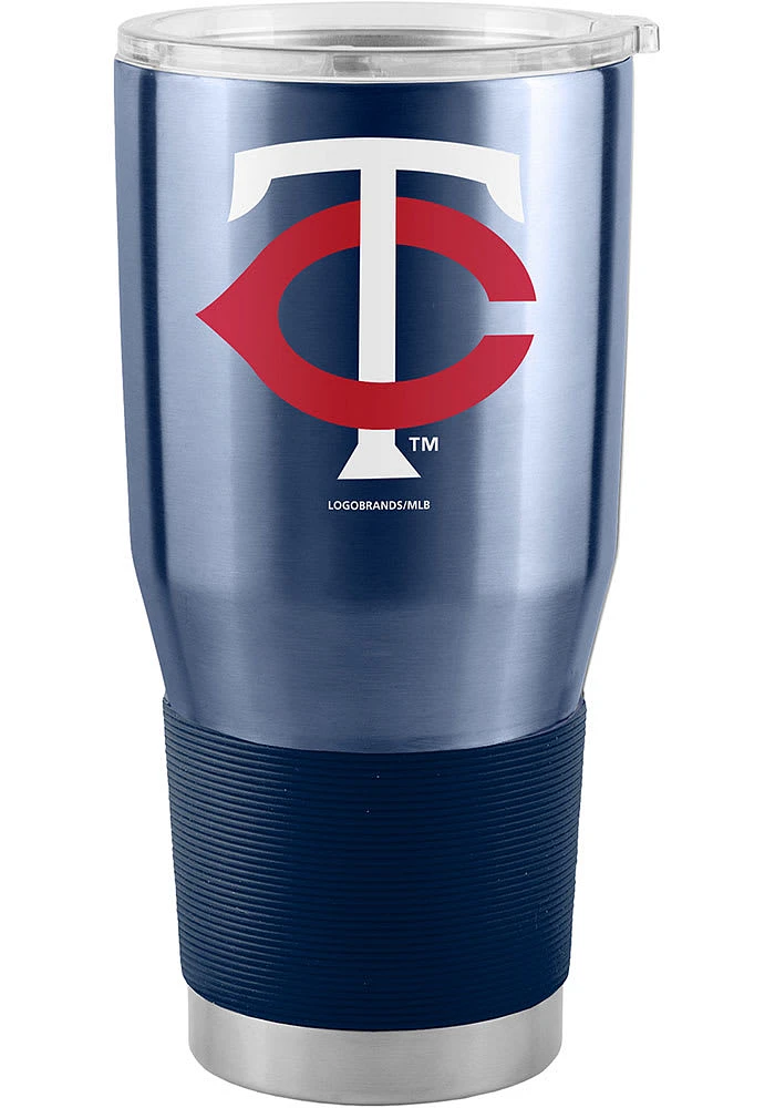 Logo Brands Minnesota Twins Gameday 30oz Stainless Steel Tumbler - Red