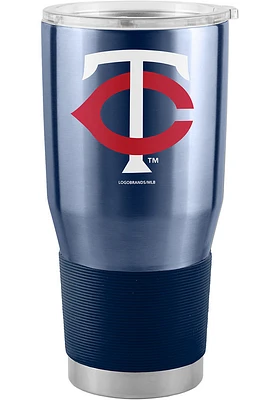 Logo Brands Minnesota Twins Gameday 30oz Stainless Steel Tumbler - Red