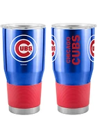 Logo Brands Chicago Cubs 30oz Blue Grip Stainless Steel Tumbler - Blue
