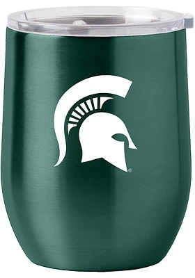 Michigan State Spartans 16oz Gameday Curved Stainless Steel Stemless - Green