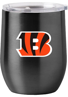 Cincinnati Bengals 16oz Gameday Curved Stainless Steel Stemless