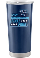 Logo Brands Villanova Wildcats 20oz 2022 Final Four Stainless Steel Tumbler - Navy Blue