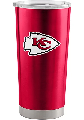 Logo Brands Kansas City Chiefs 20 oz Stainless Steel Tumbler - Red