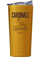 Logo Brands St Louis Cardinals 20OZ Powder Coat Stainless Steel Tumbler - Brown