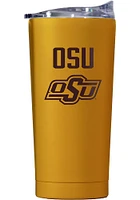 Logo Brands Oklahoma State Cowboys 20OZ Powder Coat Stainless Steel Tumbler - Brown