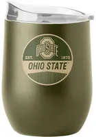 Ohio State Buckeyes 16OZ Powder Coat Stainless Steel Stemless