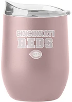Cincinnati Reds 16OZ Powder Coat Stainless Steel Stemless