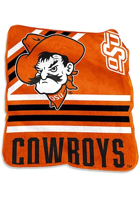 Oklahoma State Cowboys 50x60 Raschel Raschel Throw Blanket - Orange