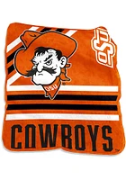 Oklahoma State Cowboys 50x60 Raschel Raschel Throw Blanket - Orange