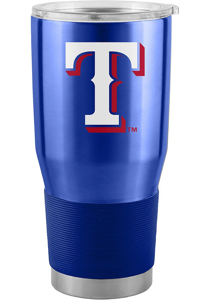 Logo Brands Texas Rangers 30oz Blue Ultra Stainless Steel Tumbler - Blue