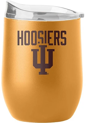 Indiana Hoosiers 16OZ Powder Coat Stainless Steel Stemless