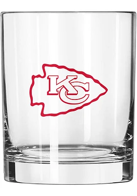 Kansas City Chiefs 14oz Gameday Rock Glass - Red