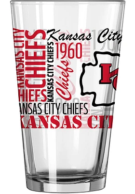 Kansas City Chiefs 16oz Spirit Pint Glass - Red