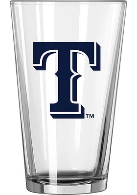 Texas Rangers 16oz Gameday Pint Glass - Blue