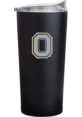 Ohio State Buckeyes 20oz Foil Stainless Steel Tumbler - Black