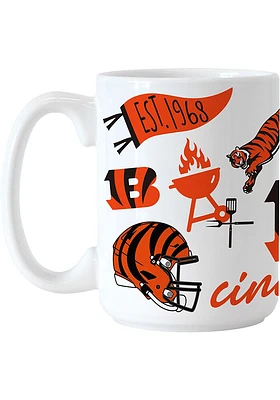 Cincinnati Bengals 15oz Native Mug