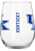 Kentucky Wildcats 16oz Gameday Stemless Wine Glass