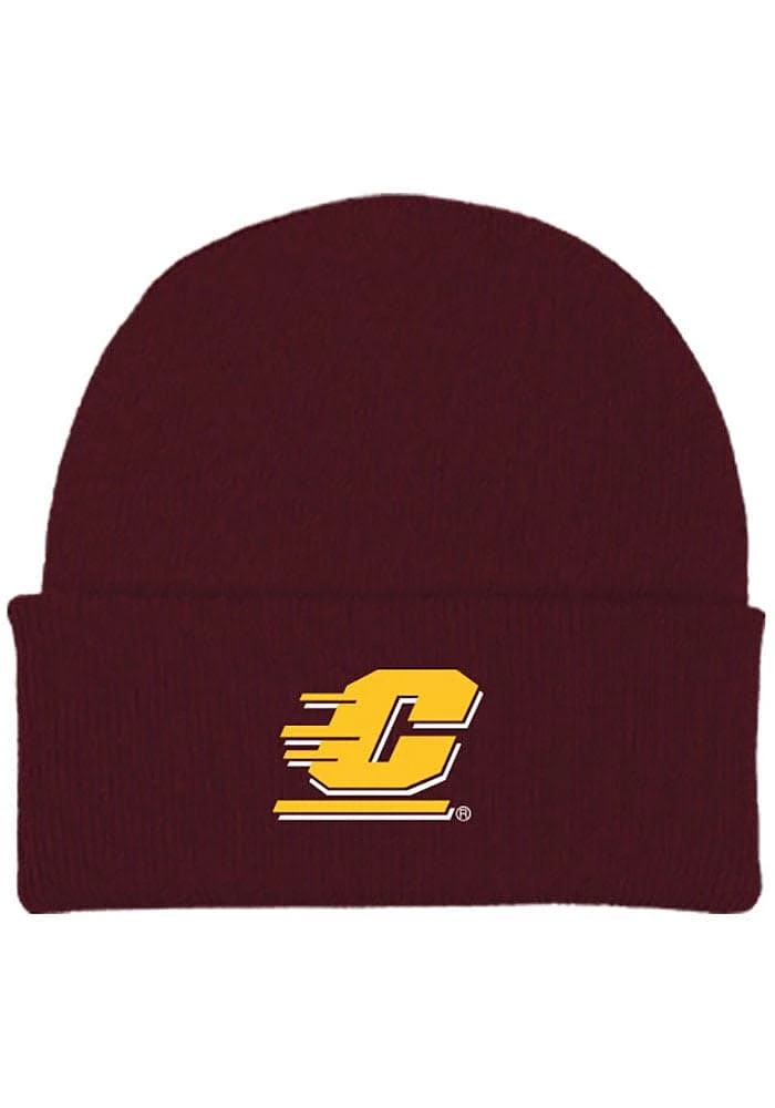 Central Michigan Chippewas Maroon Solid Newborn Knit Hat