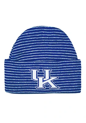 Kentucky Wildcats Blue Stripe Newborn Knit Hat