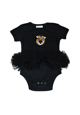 Missouri Tigers Baby Black Tutu Short Sleeve One Piece