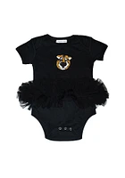 Missouri Tigers Baby Black Tutu Short Sleeve One Piece