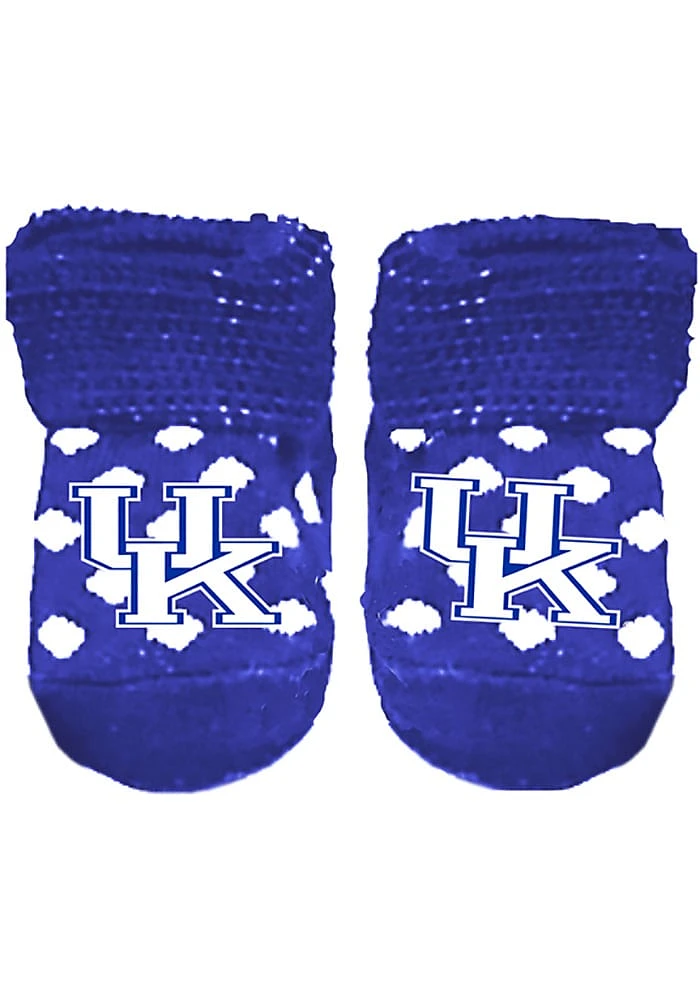 Kentucky Wildcats Polka Dot Baby Bootie Boxed Set