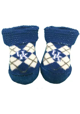 Kentucky Wildcats Argyle Baby Bootie Boxed Set