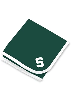 Michigan State Spartans Team Color Baby Blanket