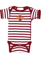 Iowa State Cyclones Baby Crimson Skylar Short Sleeve One Piece