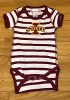 Iowa State Cyclones Baby Crimson Skylar Short Sleeve One Piece