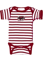 Saint Josephs Hawks Baby Crimson Skylar Short Sleeve One Piece