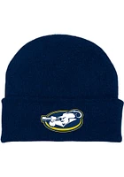 La Salle Explorers Blue Cuffed Newborn Knit Hat