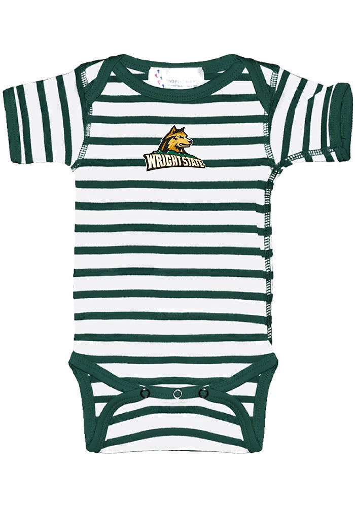 Wright State Raiders Baby Green Skylar Short Sleeve One Piece