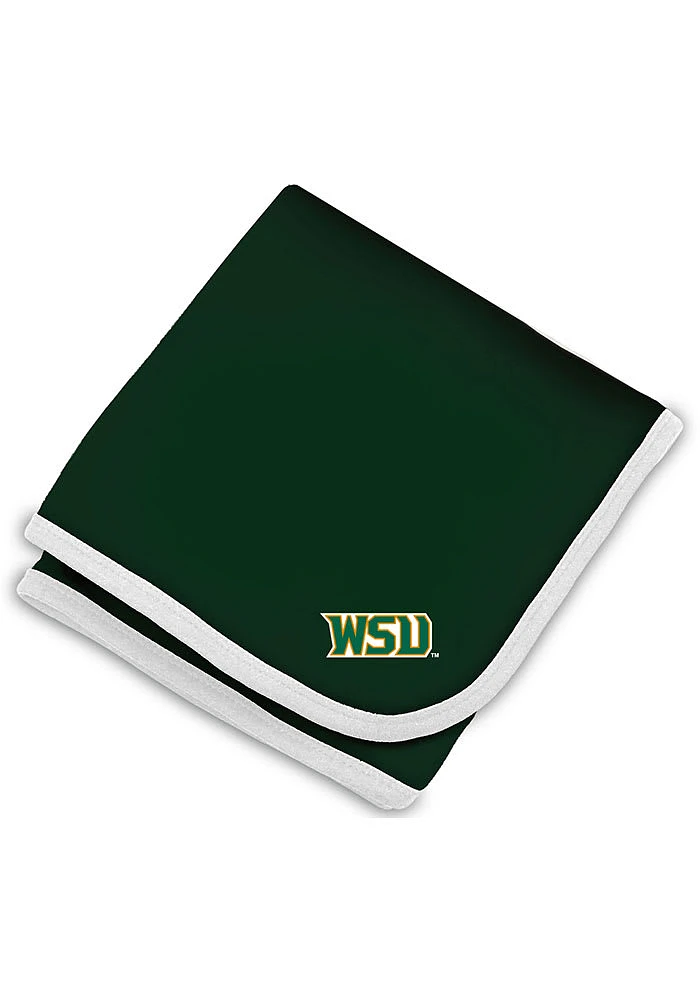 Wright State Raiders Team Logo Baby Blanket