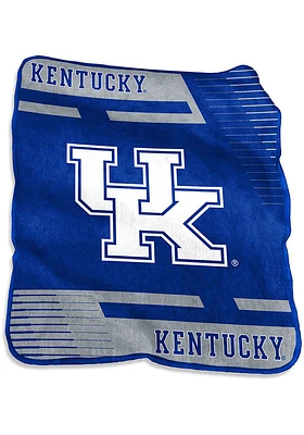 Kentucky Wildcats Stripe Raschel Blanket