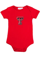 Texas Tech Red Raiders Baby Embroidered Logo Short Sleeve One Piece